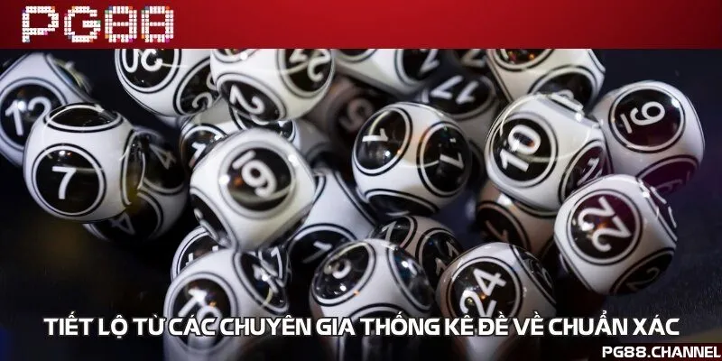 Bí quyết thống kê đề về theo chân chuyên gia